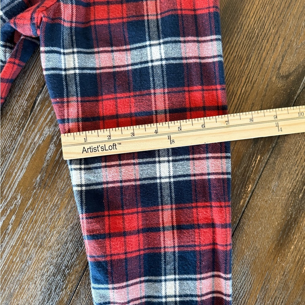 American Eagle Red and Black Plaid Flannel Men's Shirt Size XL - Picture 6 of 8